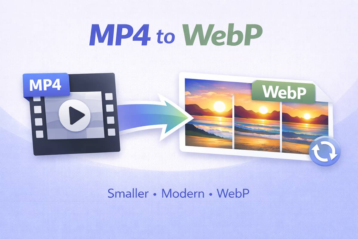 How Our MP4 to WebP Converter Works