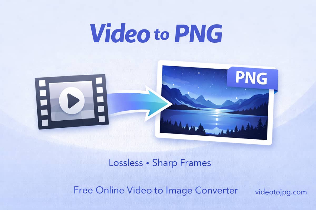 Cómo Funciona Nuestro Convertidor de Video a PNG